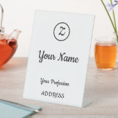 Uitnodiging Reclamebord Met Voetstuk (Insitu)