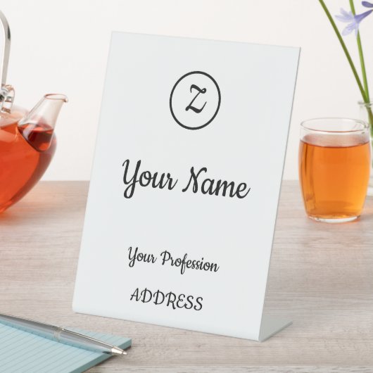 Uitnodiging Reclamebord Met Voetstuk (Insitu)