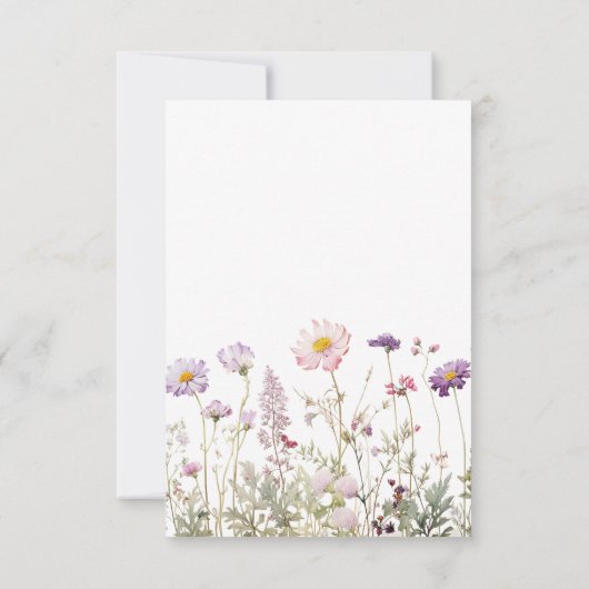 Uitnodiging Regency-tuinfeest (Achterkant)