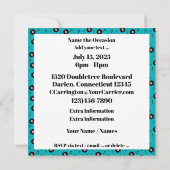 Uitnodiging Retro Eetgelegenheid (Achterkant)