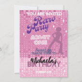 UITNODIGING RETRO FEEST (Voorkant)