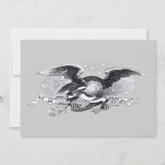 Uitnodiging revolutionair uit de Eagle (Voorkant)