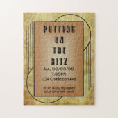 Uitnodiging Ritz Legpuzzel (Verticaal)