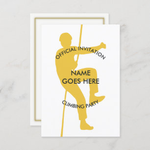 Uitnodiging  rockbeklimmer