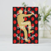 Uitnodiging rockbeklimmer (Staand voorkant)