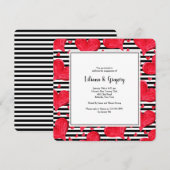 Uitnodiging Rode Harten (Voorkant / Achterkant)