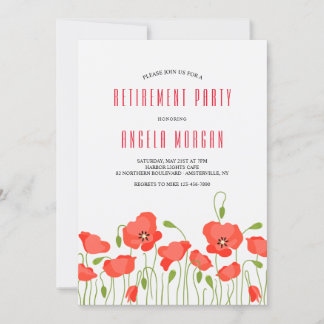 Uitnodiging Rode papaver