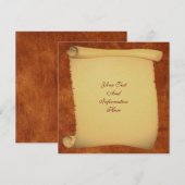 Uitnodiging Rol (Voorkant / Achterkant)