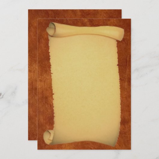 Uitnodiging Rol (Voorkant / Achterkant)