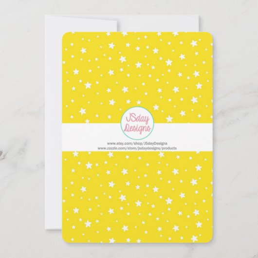 Uitnodiging Roller Skate Glow Neon Verjaardagsfees (Achterkant)