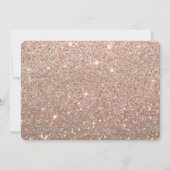 Uitnodiging - Roos Gold Glit Fab Wedding (Achterkant)