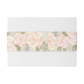 Uitnodiging Roos Uitnodigingen Wikkel (Achterkant Voorbeeld)