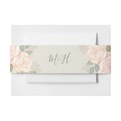 Uitnodiging Roos Uitnodigingen Wikkel (Voorkant Voorbeeld)