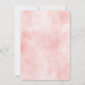 Uitnodiging Rozen voor Meisje Doop (Achterkant)