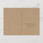 Uitnodiging RSVP-Briefkaart - Verbindend hart (Achterkant)