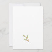 Uitnodiging Rubrumlelies (Achterkant)