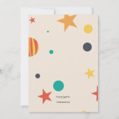 Uitnodiging ruimtevaart afbreken (Achterkant)