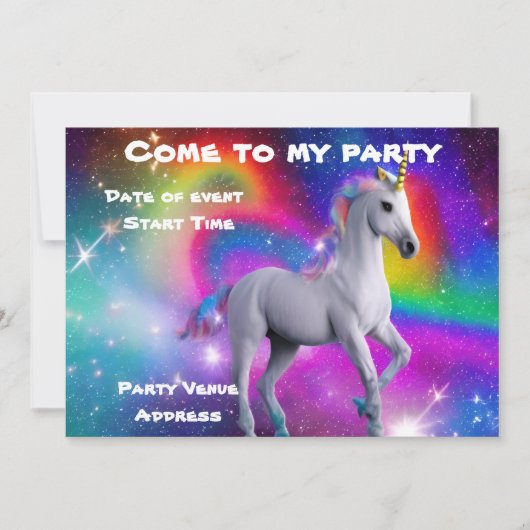 Uitnodiging ruimtevaarteenheid (Voorkant)