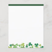 Uitnodiging Saint Patricks Day Flyer (Achterkant)