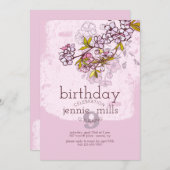 Uitnodiging Sakura Branch (Voorkant / Achterkant)