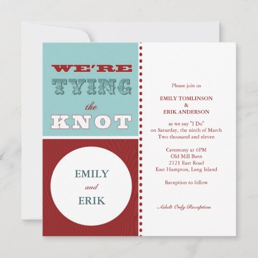 Uitnodiging San Francisco: Cherry Cloud (Voorkant)