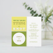 Uitnodiging San Francisco: Citrus Twist (Staand voorkant)