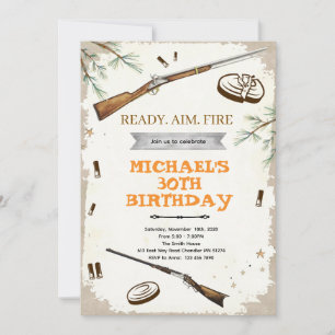 Uitnodiging schietfeest