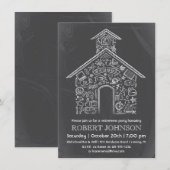 Uitnodiging schoolleraar (Voorkant / Achterkant)