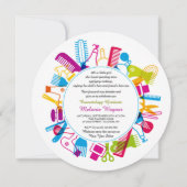 Uitnodiging Schoonschool Graduation Party (Voorkant)