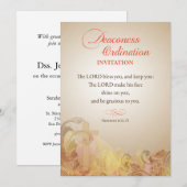 Uitnodiging Schrift voor Diacones Opleiding (Voorkant / Achterkant)