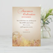 Uitnodiging Schriftlezing Diaconeswijding (Staand voorkant)