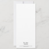 Uitnodiging (scripts): Interior Pilgrimage (Achterkant)