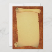 Uitnodiging Scroll (Voorkant)