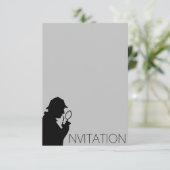 Uitnodiging Sherlock Holmes (Staand voorkant)