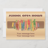 Uitnodiging Sjabloon basisonderwijs (Voorkant)