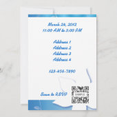 Uitnodiging Sjabloon Blauwe Spa (Achterkant)