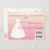 Uitnodiging Sjabloon bruiloft (Voorkant / Achterkant)