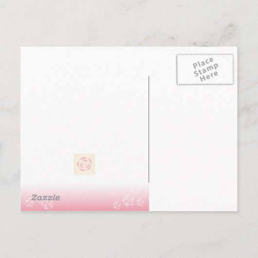 Uitnodiging Sjabloon bruiloft (Achterkant)