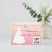 Uitnodiging Sjabloon bruiloft (Staand voorkant)