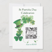 Uitnodiging Sjabloon St Patricks Day (Voorkant)