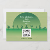 Uitnodiging Sjabloon Yoga (Achterkant)