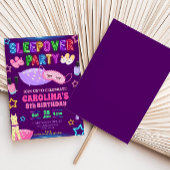 Uitnodiging Slaapfeest