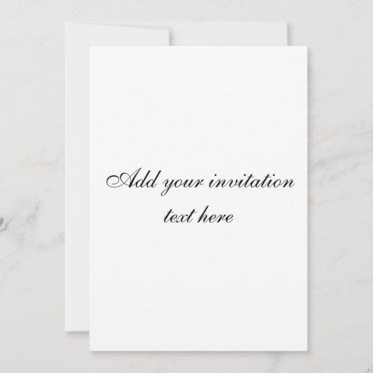 Uitnodiging Sneeuwklokjes (Achterkant)