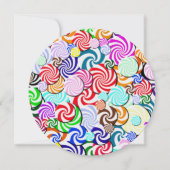 Uitnodiging - Snoep collage (Voorkant)