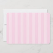 Uitnodiging snoep Land Birthday (Achterkant)