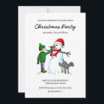 Uitnodiging Snowmans kerstfeest<br><div class="desc">De Snowmans kerstfeest uitnodiging..</div>