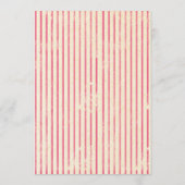 Uitnodiging softbal honkbal thema feest (Achterkant)