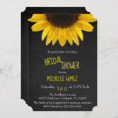 Uitnodiging soonsbloempeltje in Rustisch land (Voorkant / Achterkant)