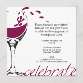 Uitnodiging Spat Merlot-feestje