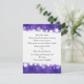 Uitnodiging speciale avond (Staand voorkant)